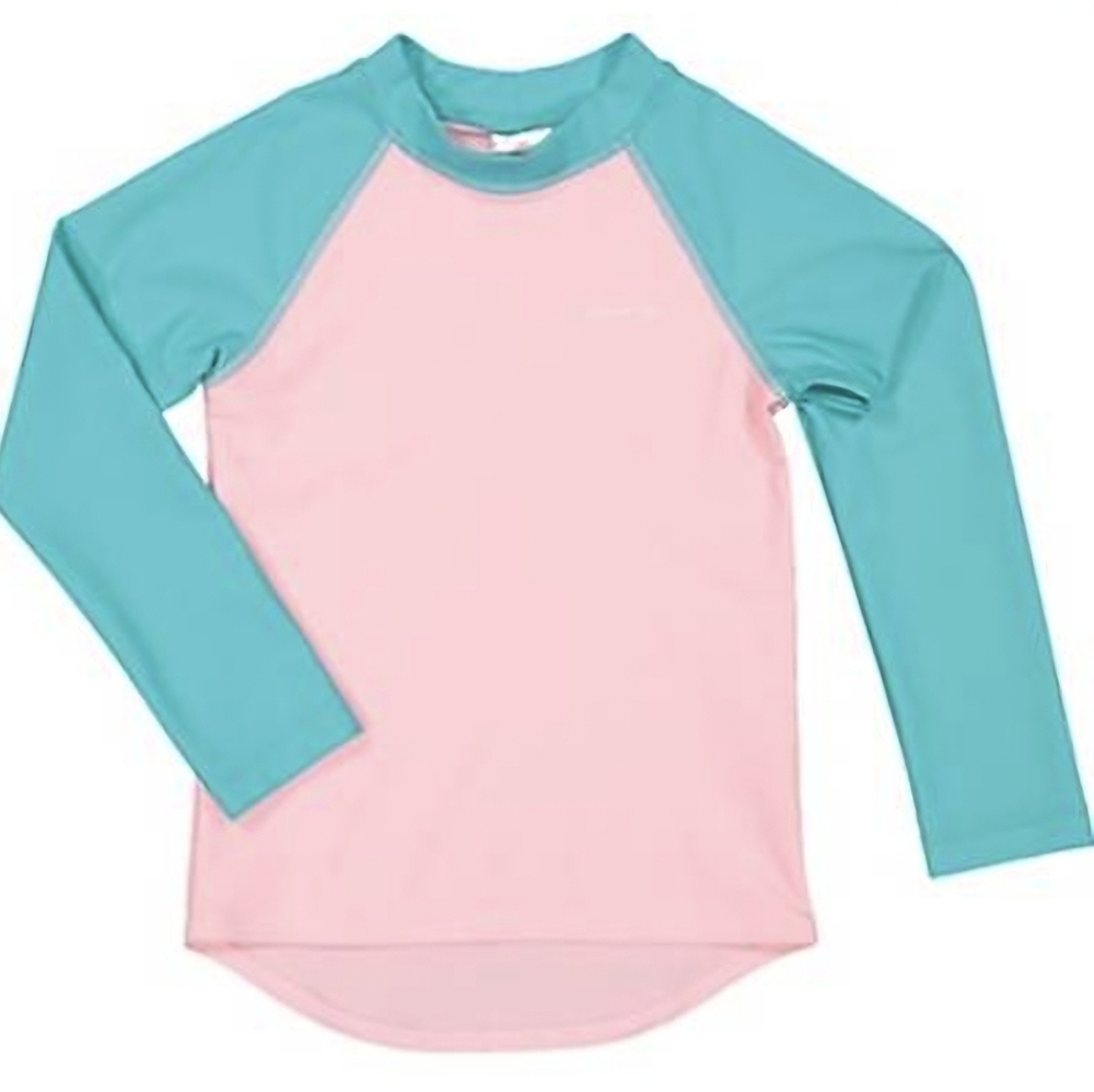 20% Off Two-tone UPF50 swim top from Polarn O. Pyret.